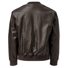 Leather Bomber Jacket - Mein Shop